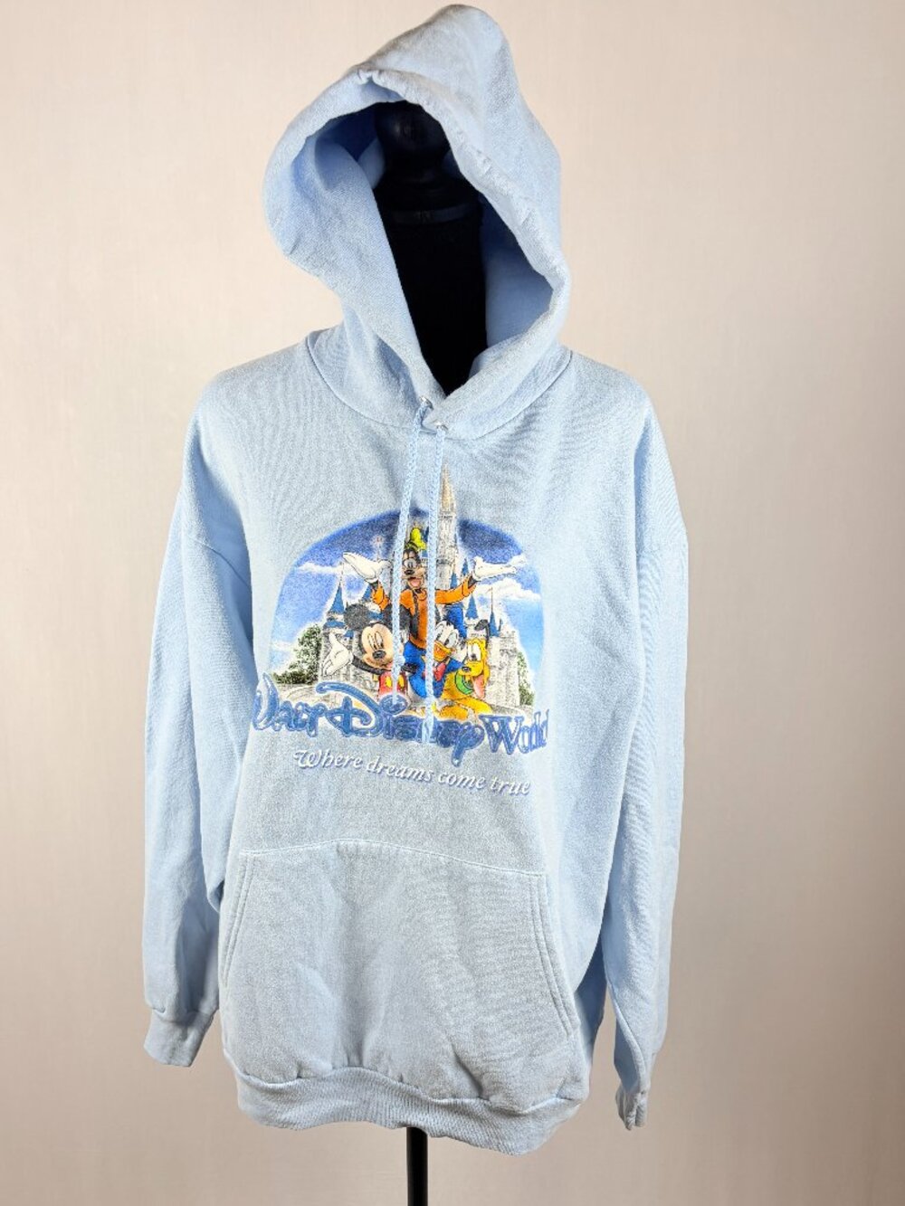 Walt Disney World | Official Parks Mickey Donald Goofy Pluto Hoodie | Adult L